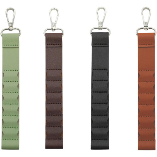 Leather Golf Tees Carry Bag Waterproof Brown 2