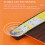 Slide Board for Slimming Exercise, PVC, Black/Orange, Multiple Sizes 1