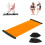 Slide Board for Slimming Exercise, PVC, Black/Orange, Multiple Sizes 3