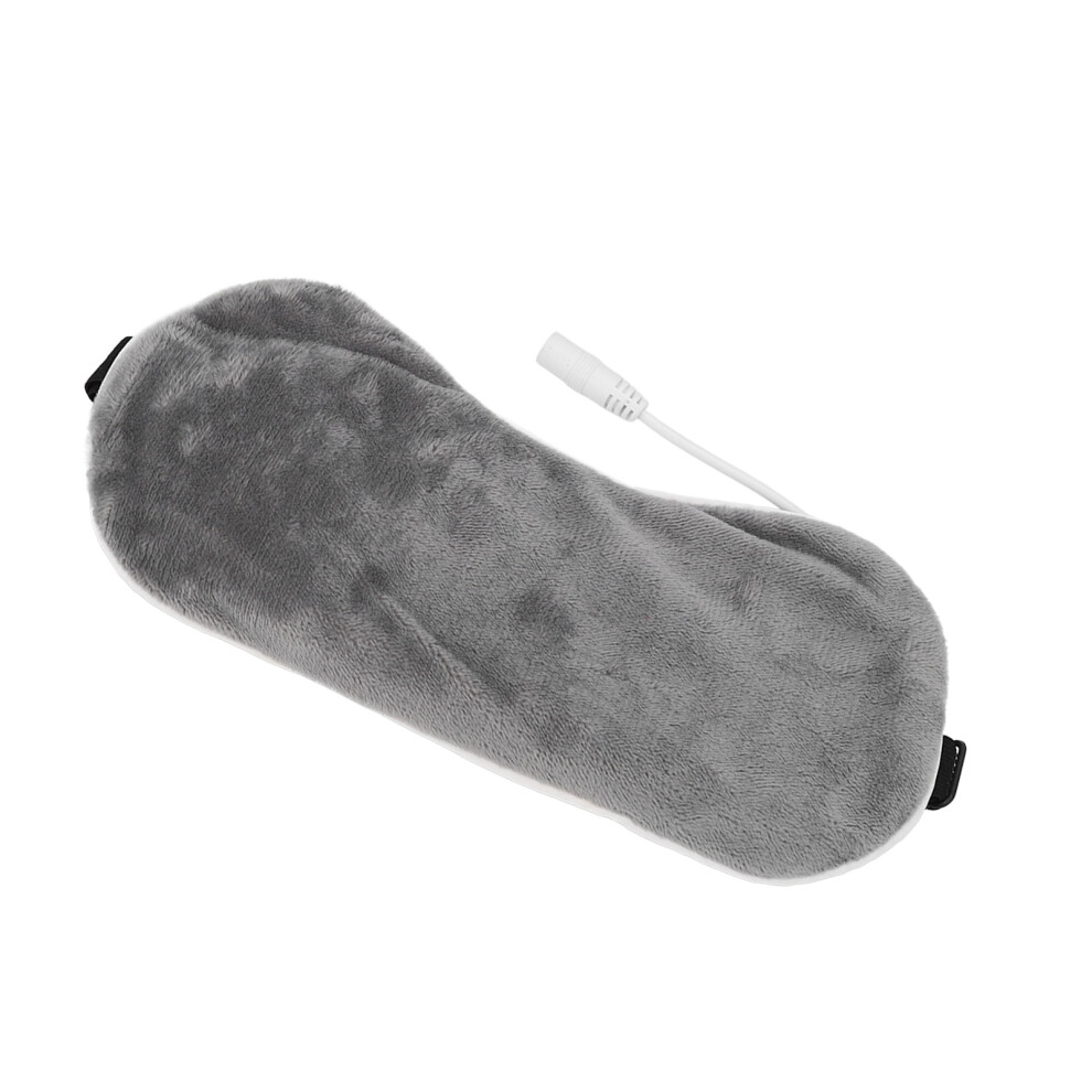 Heating Eye Blindfold USB Hot Compress Velvet Sleep Mask 5 Gear Adjustable