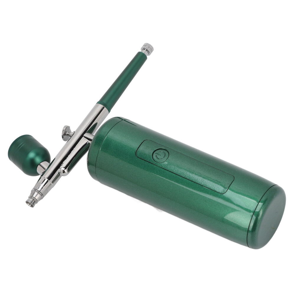 Green Cordless Airbrush Nano Hydrating Facial Spray with 800mAh Battery