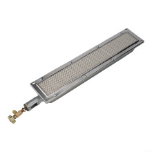 BBQ Gas Grill Infrared Side Burner, 41 cm x 8 cm Ceramic Heater for Food Industry (44x9.5cm)
