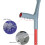 Walking Cane Lightweight Aluminum Foldable Forearm Crutch Height Adjustable Ergonomic Handle Comfortable Grip 2
