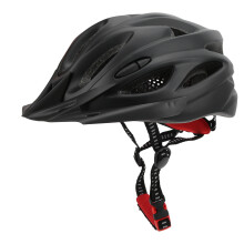 Detachable Sun Visor Bike Helmet With Aerodynamic And Ventilation Design Breathable Mountain & Road Cycling Helmets Impact Resistant Bike Helmet LED
