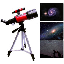 Star Telescope for Kids Beginners With Tripod and Finder Scope, View Moon and Planets, Friendly Astronomical Kit