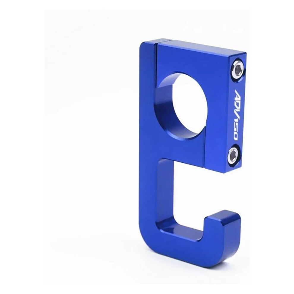 Motorcycle Helmet Hook For Adv150 Adv 150 Motorcycle 22Mm Helmet Hook Luggage Bag Hook Holder Hanger Hook Blue 9382693769466