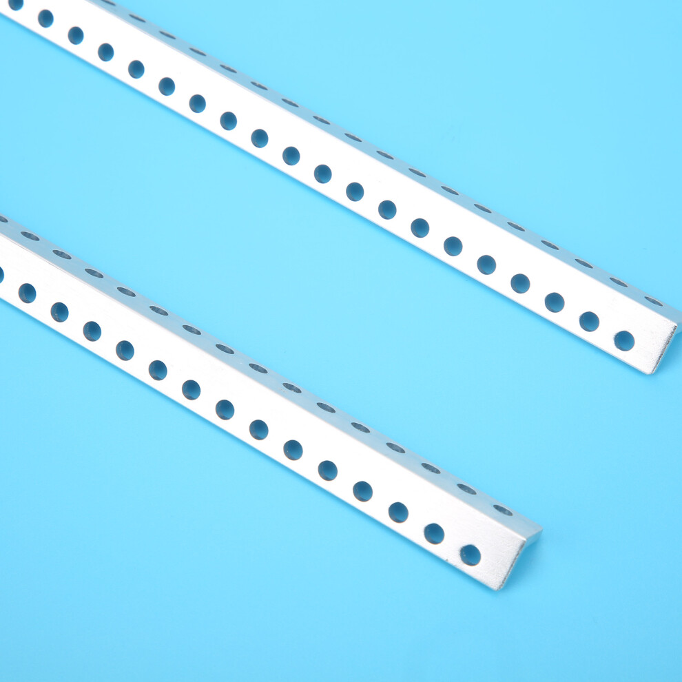 2Pcs Aluminium Extrusion Profil LShaped Strahl