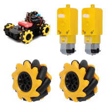 Mecanum-Rad für TT-Getriebemotor, Smart-Roboter,