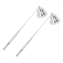2PCS Kerzenlöscher mit langem Griff, Glockenform,