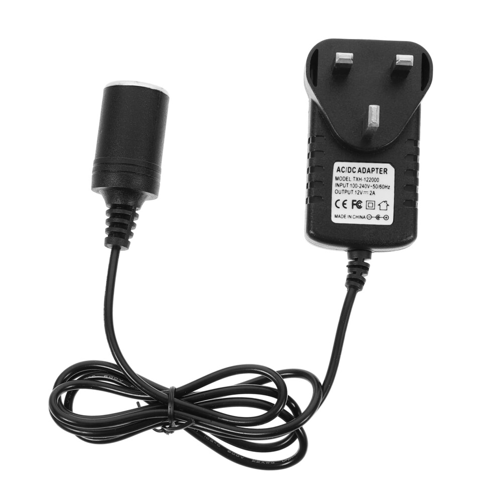 Car Power Converter 240V To 12V Cigarette Lighter Adapter Uk Stable Output For 3D Printer Cctv 9347817248753