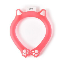 Summer Ice Cool Collar Cartoon Cool Circle Heat Stroke Collar Tool Sport Cooling O8c0 Prevention Aesthetic Rose Red Unit size