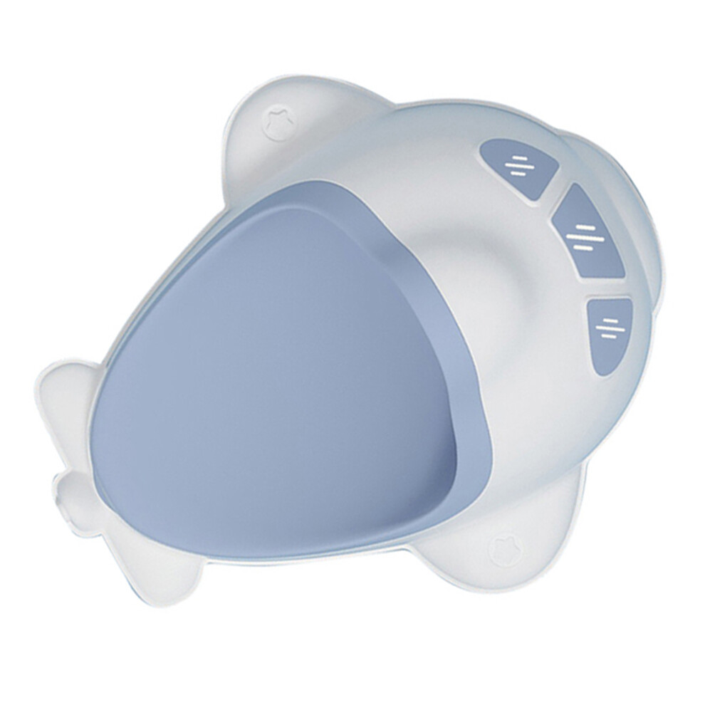 Baby Boy Plane-Shaped Detachable Wall-Mount Potty Urinal - Blue