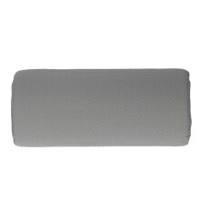 Ergonomic Gray Lumbar Support Pillow for Sleeping 40x18cm Soft Cushion