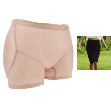 Women's Breathable Padded Buttocks Lift Panties Body Shaping L Skin Size