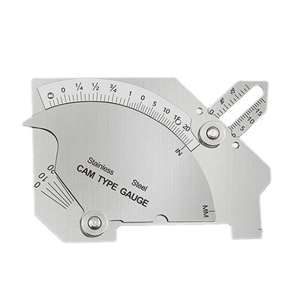 Professional Welding Gauges With Clear Engraved Scale For Fillet Weld Throat Size And Bridge Cams Gauges 9426802644913