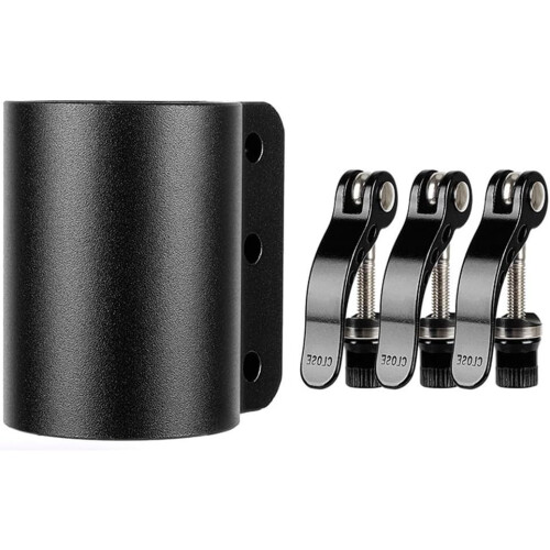 Aluminum Alloy Folding Clamp With Quick Release Three Lock For Kaabo Mantis10 E Scooter Black 2