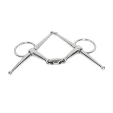 Horse Cheek Snaffle Bit 135mm Stainless Steel for Equestrian Use & Training