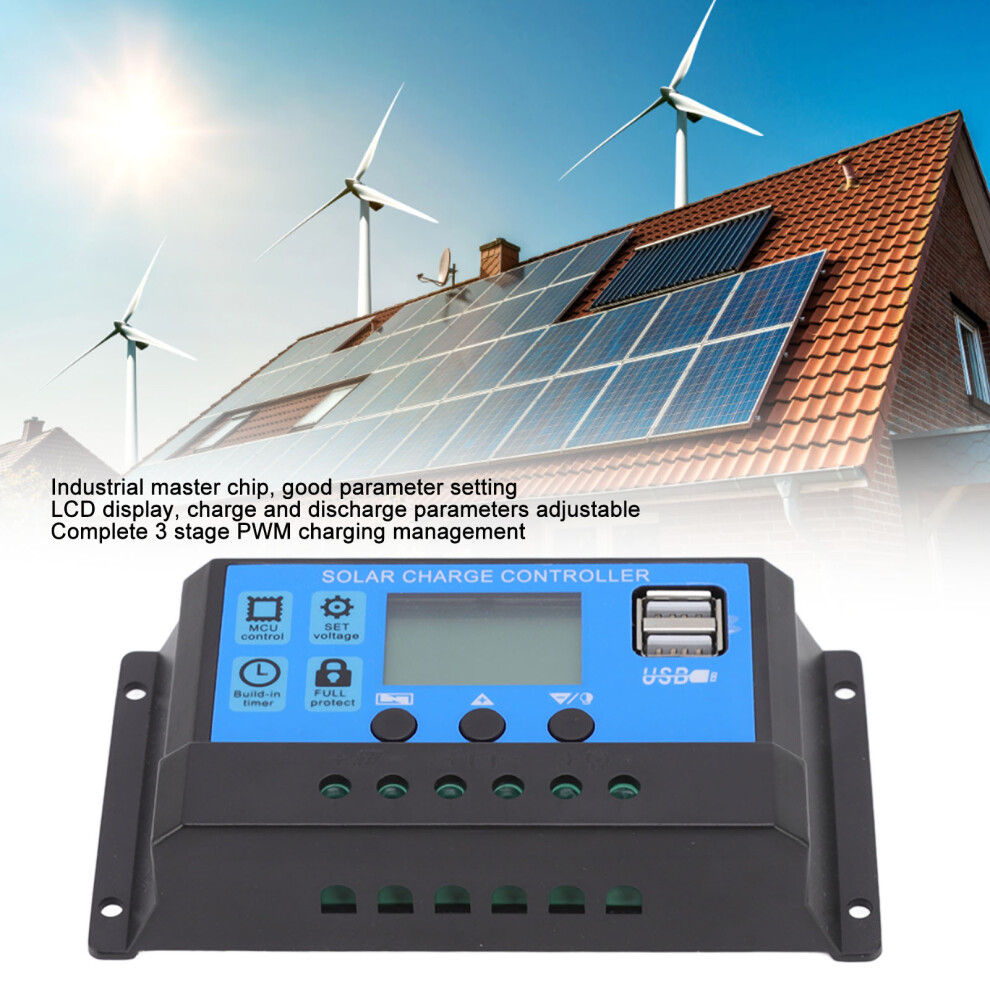 12V 24V Solarladeregler Dual Usb Port 7661675983390