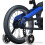 Auxiliary Wheel Children's Bicycle (Blue) 4