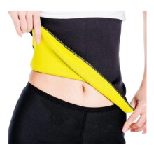 Back Support Waist Trainer Belt Postpartum Slimming Size L Color Yellow Tummy Belly Reduction