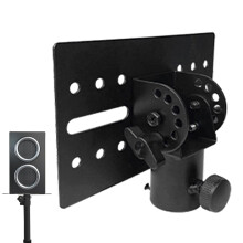 35mm Speaker Stand Adapter Pole Mount Metal Bracket Rotatable Stand Pole for DJ Speaker Adapter Mount Made of Metal Multipurpose Support Tool