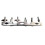 Drum Clamp Multi Clamp Hardware Drum Extension Clamp Holder for Drum Set Cowbell Percussion Instruments Replacement Accessories 1