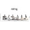 Drum Clamp Multi Clamp Hardware Drum Extension Clamp Holder for Drum Set Cowbell Percussion Instruments Replacement Accessories 3