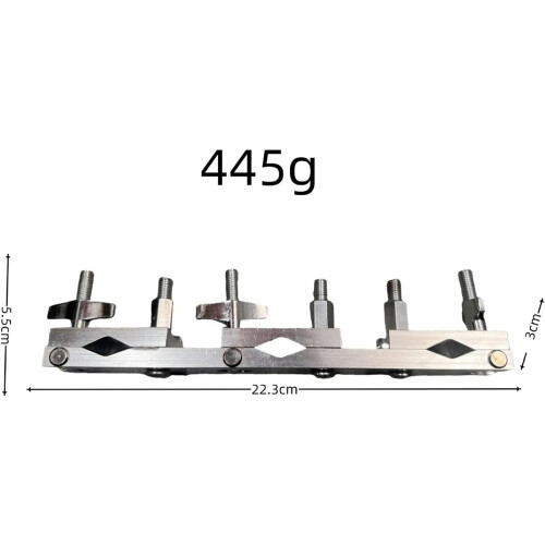 Drum Clamp Multi Clamp Hardware Drum Extension Clamp Holder for Drum Set Cowbell Percussion Instruments Replacement Accessories 2