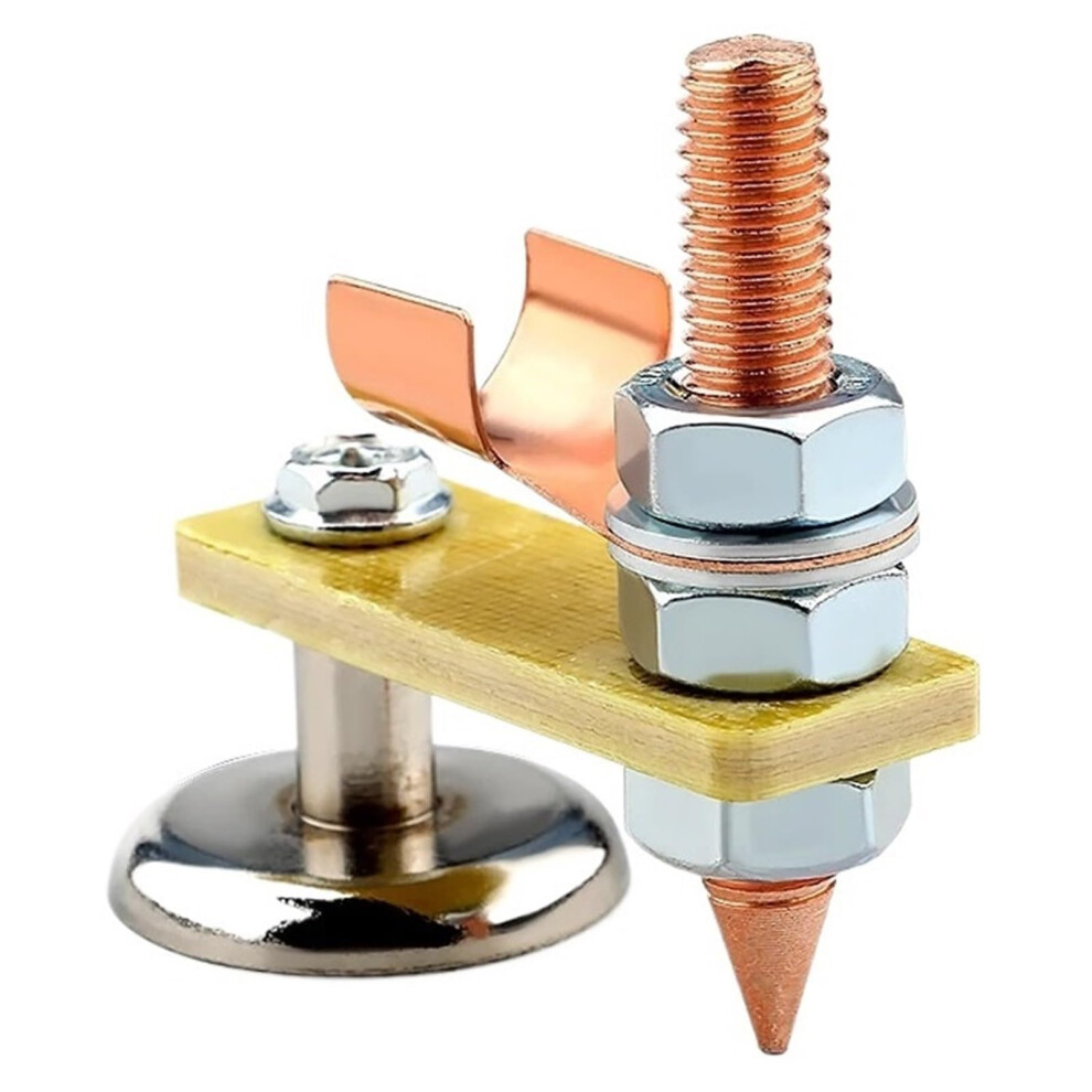 Metalworking Magnet Head Magnetic Ground Clamp For Metal Plate Welding Support Tool Single Head Style 9189345372797