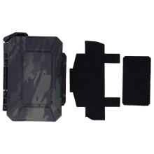 Tactical Gear Case for Outdoor Use, Waterproof Shockproof Nylon Storage Box with Airtight Seal and Lockable Design, Compatible with MOLLE System for M