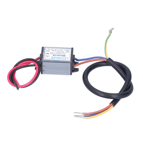 IP65 Αδιάβροχος οδηγός LED για εσωτερικό φωτισμό, μετασχηματιστής AC σε DC με καλώδιο 1