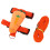 Decorative Carrot Shape Rabbit Leash Set Regulable for Small Pets M 5