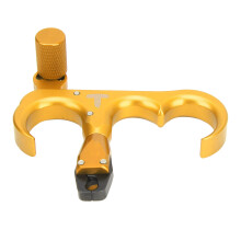 Aluminiumlegierungs 3-Finger-Bogen-Federung, 54 kg Tragfähigkeit, Gold