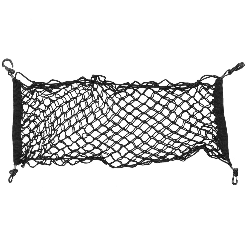 Heavy Duty Cargo Net For Suv And Pickup, Adjustable Luggage Net With Spacious Storage For Car Trunk Organization 9382693772565