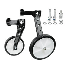 Kids Bike Training Bikes 16 24 Inch Cycle Learning Auxiliary Support Balance Wheel Silver