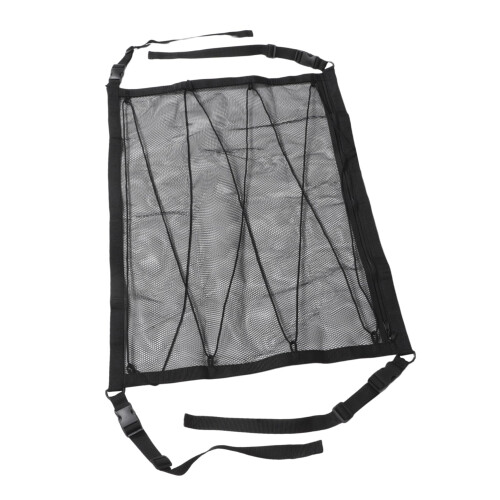 Universal Car Roof Net for Ceiling Storage, Practical Luggage Net with Zip