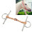 Durable 125mm Full Cheek Horse Snaffle Bit - Safe and Beautiful 1