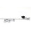Heavy Duty Adjustable Drum Rack Extension Clamps   Replacement for Drummers  Silver 2