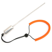 Unterwasser-Tauchstock mit Edelstahl-Pointer-Skala und orangefarbenem Sicherheitsband