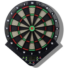 Dart Disc Electronic Dartboard Game Set With LCD Scoring, 18 Games 159 Variations, Dart Target, 6 Soft Darts