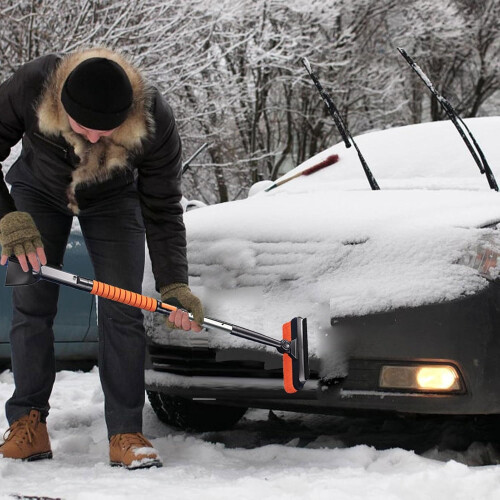 Portable Extendable Car Shovel with Thickened Aluminium Handle 1