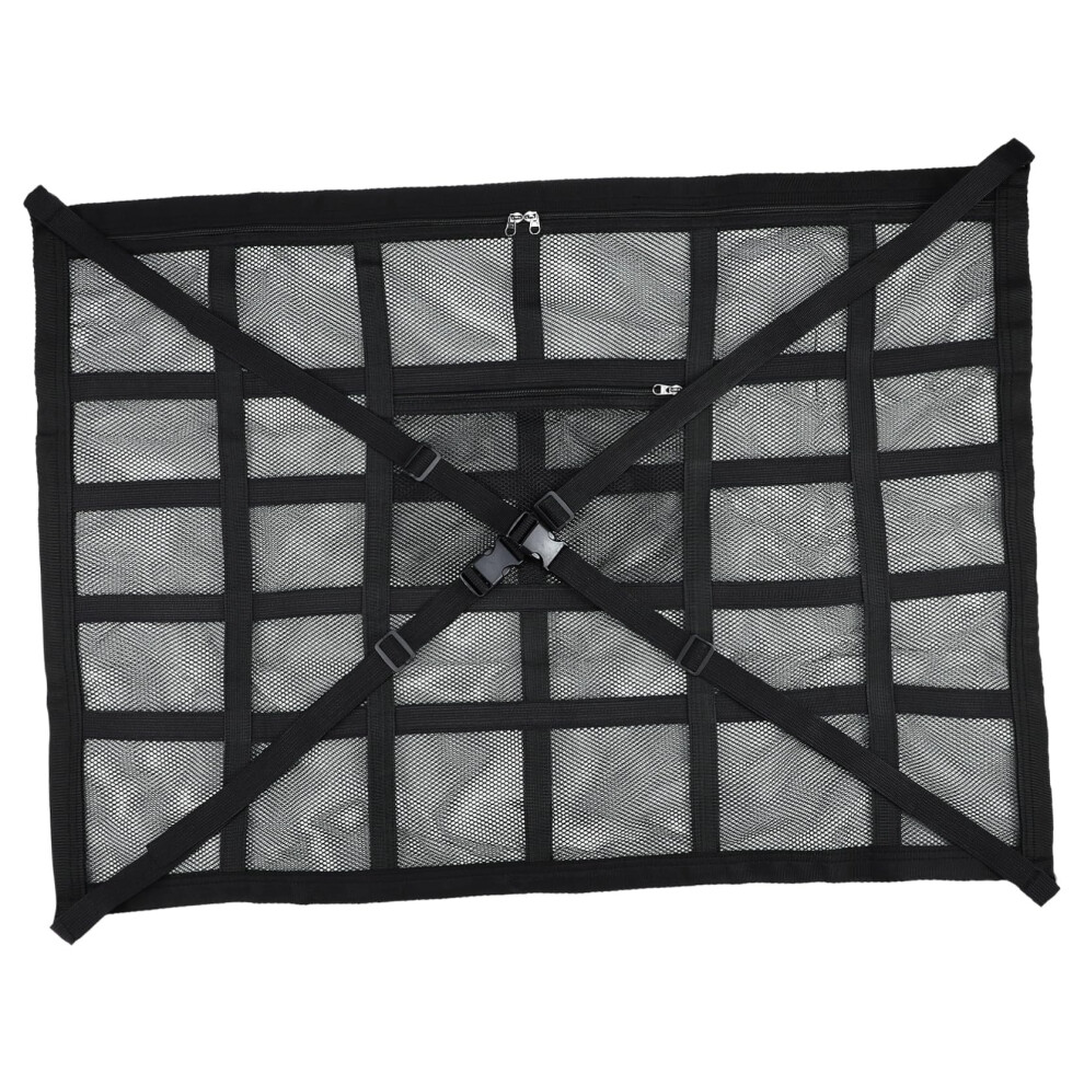 Car Ceiling Storage Net Vehicle Roof Grid Cargo Net Truck Storage Net Car Accessories For Men Car Organizer 9382693773623