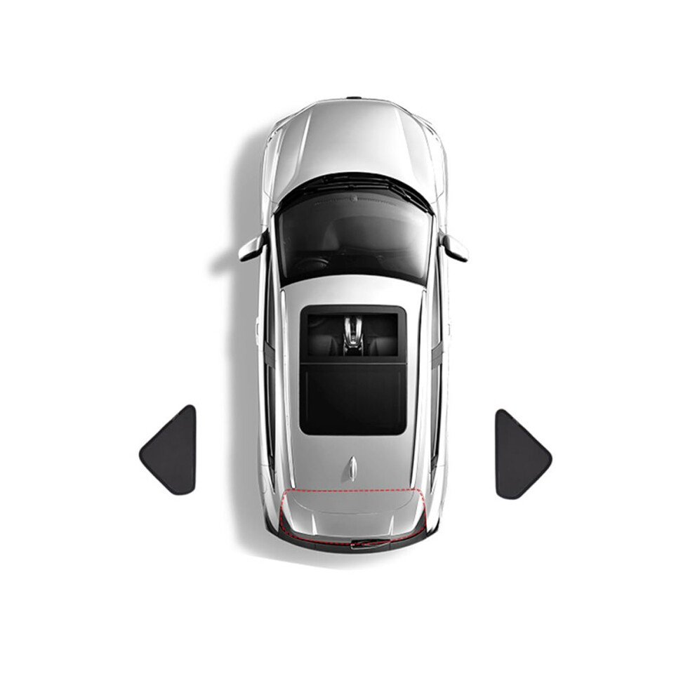 Sunshade For Vw Touran 20062015, Car Side Window Sunshade Uv Protection Blackout Privacy Curtain 9347817106930