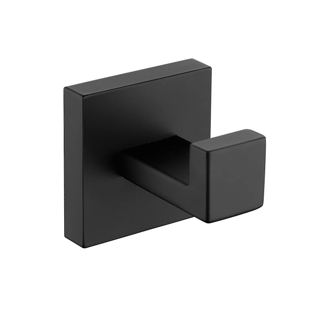 Toilet Paper Holder Black Durable Bathroom Accessories Wall Hook Towel Rack Kitchen Storage Rack Clothes Hook