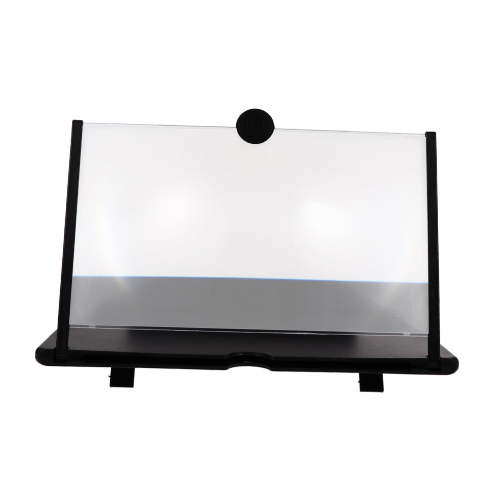 Portable Screen Magnifier With Extendable Stand Hd Screen Magnification For Smartphones Watching Movies And Videos Portable And Lightweight Black 9347817106961