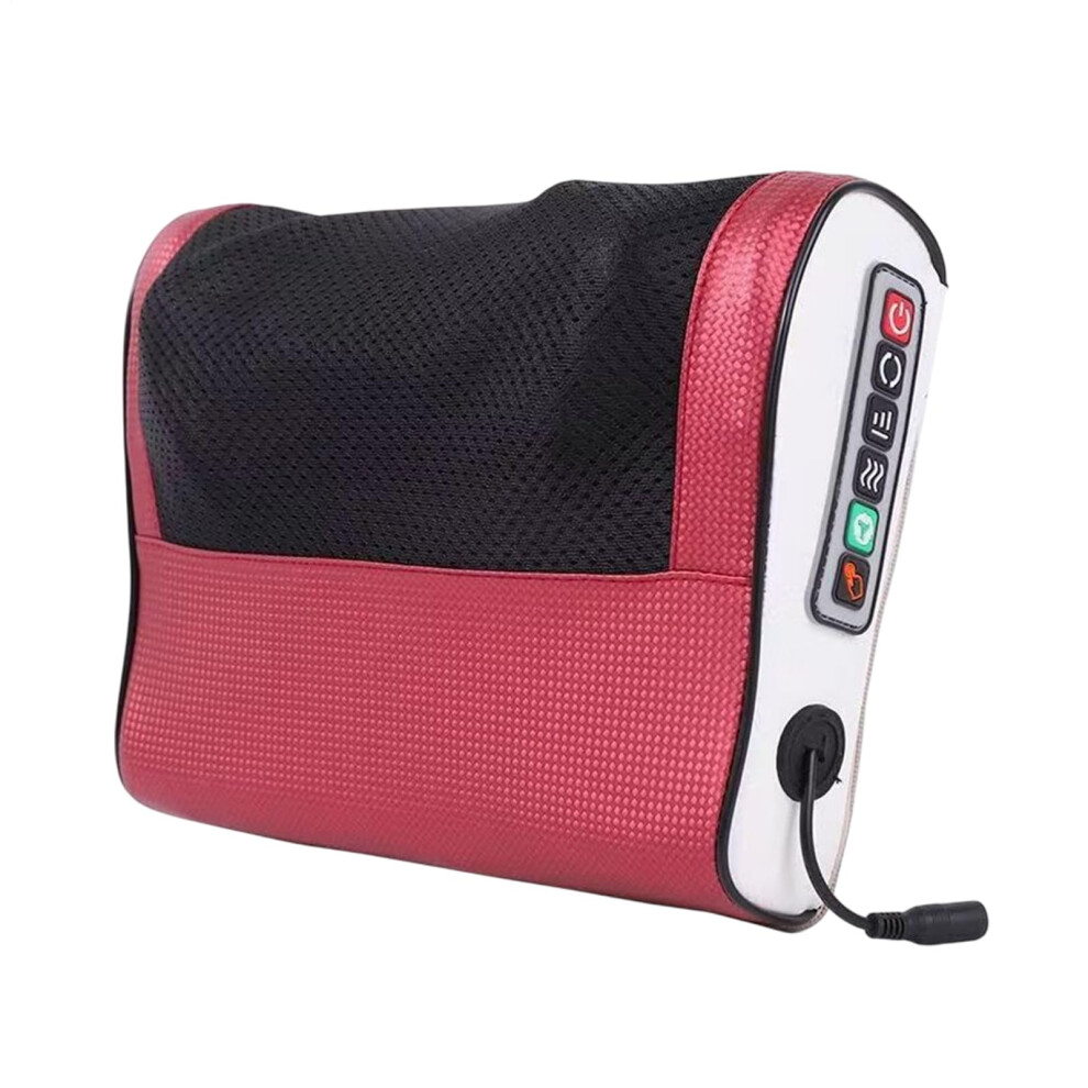Massage Pillow, Neck Massager  Ergonomic Heating Portable Relief for Gifts