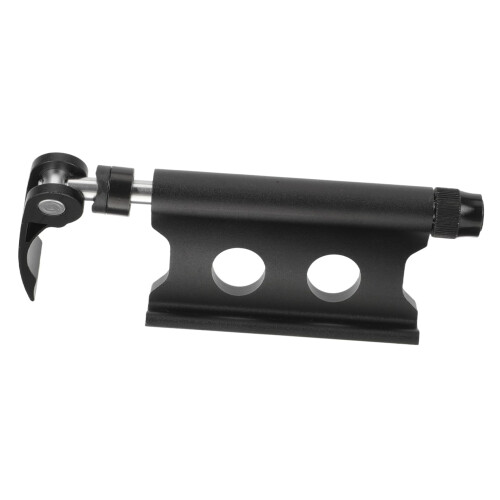 Aluminum bicycle fork mount quickrelease, compatible with SUVs and trailers. Easy install, durable.
