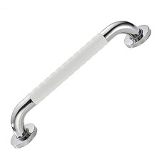 Handrail Grab Bars Nylon Toilet Bathroom Shower Grab Bar With Stainless Steel Support Anti Slip 58 Cm Yellow 68 Cm White