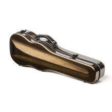'Violin Case 4/4 Size Dark Gold Triangle Lightweight Waterproof Hybrid Carbon Fiber Backpack'