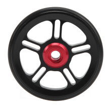 Easywheel Rear Wheel Assembly For Brompton Folding Bike Aluminum Alloy Flat O Ring Large Bearings With Stable Performance And Strong Compatibility